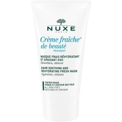 Nuxe (Нюкс) 24h Feuchtigkeitsspendend und Hautberuhigend Masque Маска для лица Frais Rehydratant Et Apaisant 24h Masque Маска для лица Creme Fraiche de Beaute, 50 мл