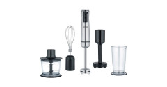 Severin Severin SM 3774, Stabmixer schwarz/edelstahl (geburstet), mit Zubehor-Set  schwarz/edelstahl (geburstet) Severin SM 3774, погружной блендер черный/нержавеющая сталь (брашированная), с набором аксессуаров