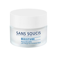 Sans Soucis Aqua Benefits 24h Pflege fur trockene Haut Gesichtscreme Moisture, 50 мл