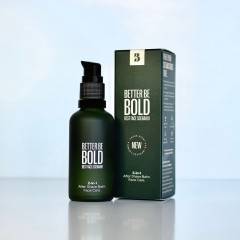 BETTER BE BOLD 2-in-1 After Shave Balm & Gesichtscreme mit Magnolienextrakt und Hyaluron 2-в-1 бальзам после бритья и крем для лица с экстрактом магнолии и гиалуроном