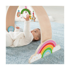 howa Spielbogen Baby Gym aus Holz my rainbow Игровая арка Baby Gym из дерева моя радуга