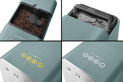 Smeg Smeg Kaffeevollautomat SMEG Kaffeevollautomat Kaffeemaschine Emerald Green BCC02EGMEU Полностью автоматическая кофемашина Smeg Полностью автоматическая кофемашина SMEG кофемашина Emerald Green BCC02EGMEU