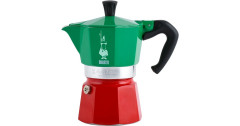 Bialetti Bialetti Moka Express Tricolore, Espressomaschine grun/rot, 3 Tassen grun, rot Bialetti Moka Express Tricolore, эспрессо-машина зеленый/красный, 3 чашки