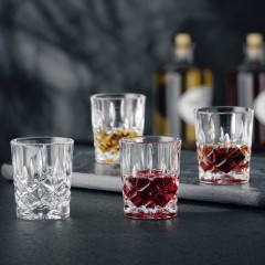 Nachtmann Noblesse Shot/Stamper Glass, Нахтман Ноблесс Набор стопок-шотов для крепких напитков, 55 мл, 4 шт
