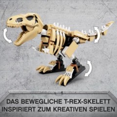 LEGO LEGO Jurassic World 76940 T. Rex-Skelett in der Fossilienausstellung LEGO Jurassic World 76940 Скелет тираннозавра на выставке окаменелостей