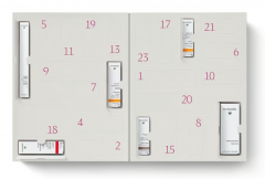 Dr. Hauschka Adventskalender Адвент-календарь 2025, 24 бьюти средства Адвент-календарь натуральной косметики