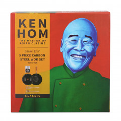 Ken Hom Ken Hom Wok-Set 5-tlg. schwarz Набор вок Ken Hom, 5 предметов.