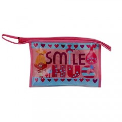 TRANSFORMERS Trolls - Geschenk-Box-Set - Reise-Set - Badeset Format Badewanne Grosse Komplette Toilettentasche Rosa, 5 Stuck