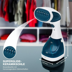 CLATRONIC CLATRONIC Dampfburste DB 3717, vertikales  horizontales bugeln, 30s Aufheizzeit  Паровая щетка CLATRONIC DB 3717, вертикальное горизонтальное глажение, время нагрева 30 с.