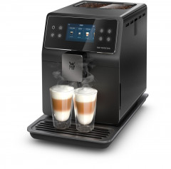 WMF WMF Kaffeevollautomat, 15 Getrankespezialitaten, Double Thermoblock, Edelstahl-Mahlwerk Полностью автоматическая кофемашина WMF, 15 видов напитков, двойной термоблок, кофемолка из нержавеющей стали.