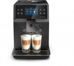 WMF WMF Kaffeevollautomat, 15 Getrankespezialitaten, Double Thermoblock, Edelstahl-Mahlwerk Полностью автоматическая кофемашина WMF, 15 видов напитков, двойной термоблок, кофемолка из нержавеющей стали.