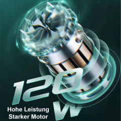 TUABUR TUABUR Akku-Handstaubsauger Kabelloser, wiederaufladbarer tragbarer Handstaubsauger mit, Geeignet fur Autos, Wohnungen und Buros Grun Беспроводной ручной пылесос TUABUR, беспроводной перезаряжаемый портативный ручной пылесос, подходит для автомобил