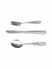 Набор столовых приборов Esmeyer, Sofia "Домашние животные", серебро, Германия, 1970-80гг.