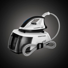 RUSSELL HOBBS RUSSELL HOBBS Dampfbugelstation Steam Power 24420-56, 1,3 ml Wassertank, herausnehmbar, 2400 W RUSSELL HOBBS паровая гладильная станция Steam Power 24420-56, резервуар для воды 1,3 мл, съемный, 2400 Вт