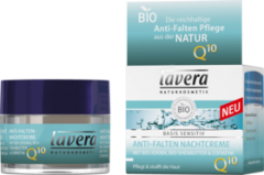 Lavera Ночной крем Q10 Против морщин, для чувствительной кожи, 50 мл