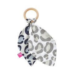 Motherhood Beissring aus Holz mit Baumwollblatter Деревянный прорезыватель с хлопковыми листьями