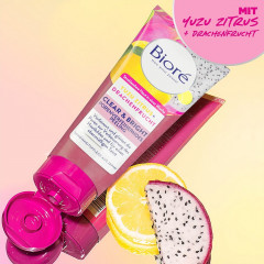 Biore Yuzu Zitrus + Drachenfrucht Юдзу цитрус + драконий фрукт