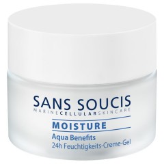 Sans Soucis Moisture Aqua Benefits 24h Feuchtigkeits-Creme-Gel, Дневной крем для лица, 50 мл