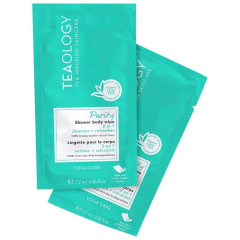 Teaology Purity Shower Body Wipe Multipack X 10 Yoga Care  Purity Shower Body Wipe Multipack X 10 Уход за йогой