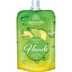 Alessandro (Алессандро) Hand & Nagelpflege Handgel Avocado Enchanted Lime Fresh Up Your Hands, 50 мл