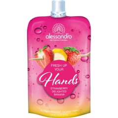 Alessandro (Алессандро) Hand & Nagelpflege Handgel Strawberry Delighted Banana Fresh Up Your Hands, 50 мл