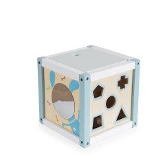 MONI Motorikwurfel 1020 Holz Motorikwurfel Кубик моторики 1020 Деревянный кубик моторики