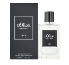 s.Oliver Black Label Eau de toilette, эс.Оливер Туалетная вода Black Label, 30 мл