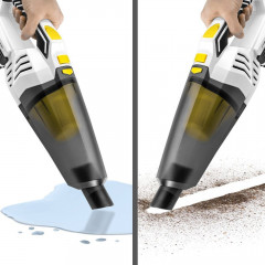 TROTEC TROTEC Akku-Handstaubsauger VC 10-20V Staubsauger Nassstaubsauger Kabellos, 400 ml Trockenschmutz und 100 ml Flussigkeit  Беспроводной ручной пылесос TROTEC VC 10-20 В, пылесос для влажной уборки, беспроводной, 400 мл сухой грязи и 100 мл жидкости