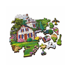 Trefl Holz Puzzle (500+1 Teile) Деревянный пазл (500+1 штук)