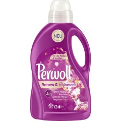Perwoll Renew &amp; Blütenrausch Duft Pflege Flüssigwaschmittel 24 WL Жидкое средство для стирки, 24 загрузки