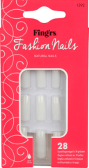 Fing'rs Fashion искусственные ногти, белые, 28 шт