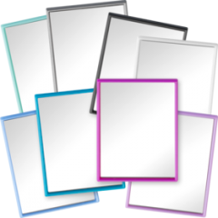 ebelin Карманное зеркальце, 1 шт