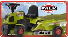 Claas Traktorrutscher mit Anhanger Скользящий трактор Claas с прицепом