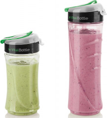 eta eta Smoothie-Maker ACTIVMIX ETA110390000, 350 W, Puls-Schalter, 19000 U/min., 2 Sportflaschen, Slim-Format, Mix-Messer Эта смузи-генератор ACTIVMIX ETA110390000, 350 Вт, импульсный переключатель, 19000 об/мин, 2 спортивные бутылки, тонкий формат, нож