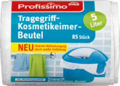 Profissimo Косметические мешки для мусора с ручкой 5L, 85 шт