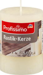 Profissimo Свеча декоративная elfenbein 80/58, 1 шт