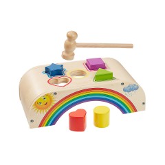 howa Klopfbank Hammerspiel Rainbow Игра с молотком Радуга