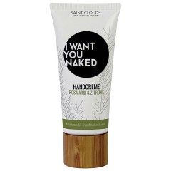 I WANT YOU NAKED Handcreme Rosmarin &amp; Zitrone Handcreme Handcreme, 60 мл