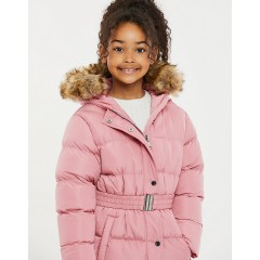 THREADGIRLS Threadgirls Steppjacke THB Belted Hooded Jacket Joni Winterjacken MiniW Стеганая куртка Threadgirls THB Куртка с капюшоном и поясом Joni Winterjacken MiniW