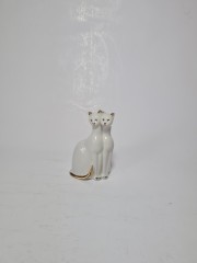 Santa Rufina ALDAYA (Valencia) Фарфоровая статуэтка "Котики" с позолотой, Испания, 9,5см х 6 см, 1960-70гг.