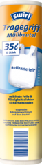 Swirl Мешки для мусора антибактериальные 35l, 15 шт