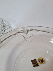 Original Walther Glas Набор хрустальных мисок, 2шт., 26 x 7 см, Германия, 1960-70гг.