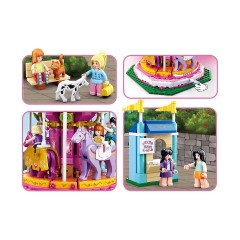 Sluban Kinderkarussell (762 Teile) Детская карусель (762 шт.)