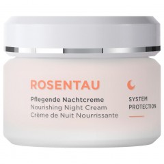 ANNEMARIE BORLIND Pflegende Nachtcreme ROSENTAU Питательный ночной крем