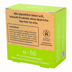 Niyok 2in1 feste Dusche+Pflege Green touch 80g  Твердый душ+уход 2в1 Green touch 80г