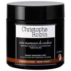 Christophe Robin Hair mask Warm Chestnut 250 ml Маска для волос Теплый каштан 250мл