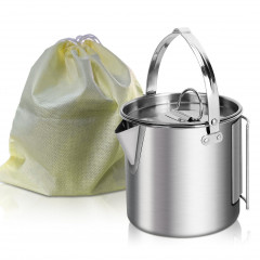 Pinoyden Pinoyden Reise-Wasserkocher 1,2-Liter-Wasserkocher,Rostfreier Stahl Reise-Wasserkocher Дорожный чайник Pinoyden, чайник 1,2 литра, дорожный чайник из нержавеющей стали