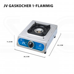 BlueCraft BlueCraft Gaskocher Campingkocher 1-flammig mit Zundsicherung, und Piezo Gas-Kochfeld 1 flammen propangas  Газовая плита BlueCraft, походная плита, 1 пламя с запальным предохранителем и пьезогазовая плита, 1 пламя, газ пропан.