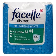 facelle diskret Hygiene-Pants, Размер M 10 шт.