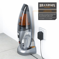 Brandson Brandson Akku-Handstaubsauger, 85 W, beutellos, Akku Handstaubsauger mit HEPA-Filter Beutellos  Беспроводной ручной пылесос Brandson 85 Вт Беспроводной ручной пылесос без мешка с HEPA-фильтром без мешка
